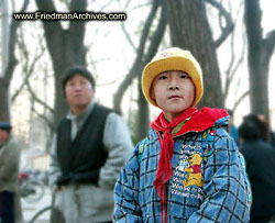 Chinese Boy - Yellow Hat Pooh jacket