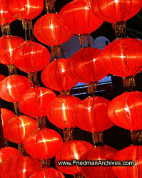 Wall of Lanterns