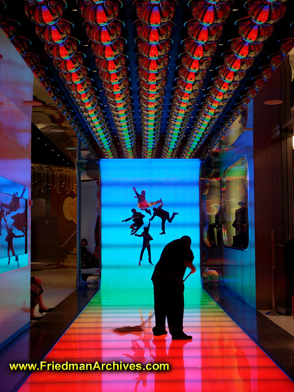 show,vegas,that's all,end,mopping up,closed,color,rainbow,psychedelic,beatles,lobby