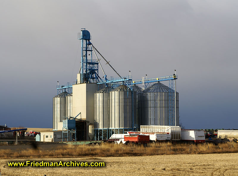 Grain Storage Elevator and Silo