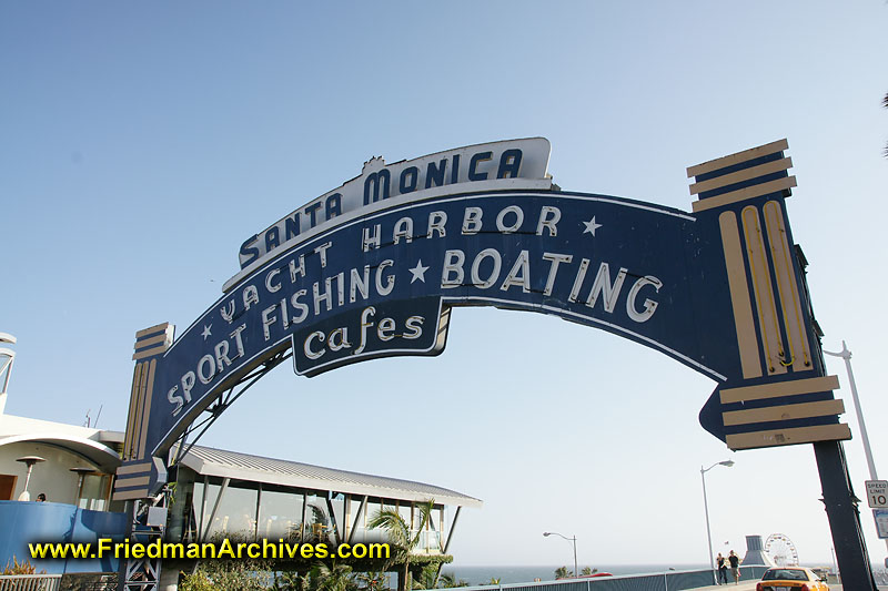 landmark,tourist,attraction,California,beach,fishing,entrance,vacatioin,holiday,icon,