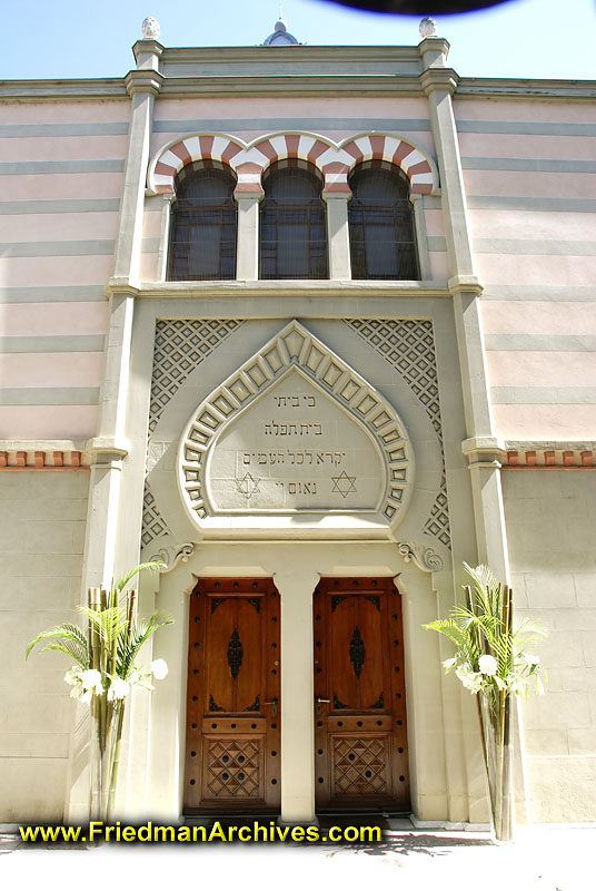 Indian-looking Synagogue