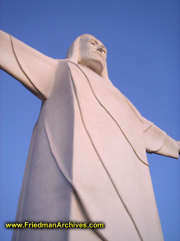 Jesus statue at Church of the Ozarks
