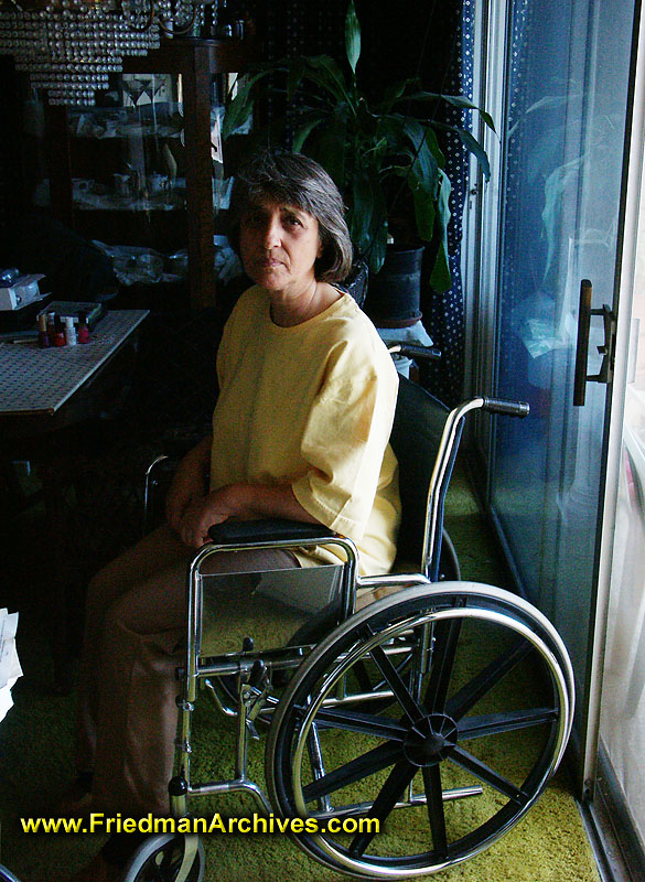 Woman in Wheelchair