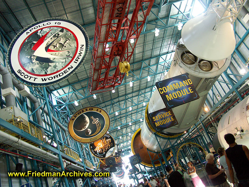 Saturn V Rocket in Museum