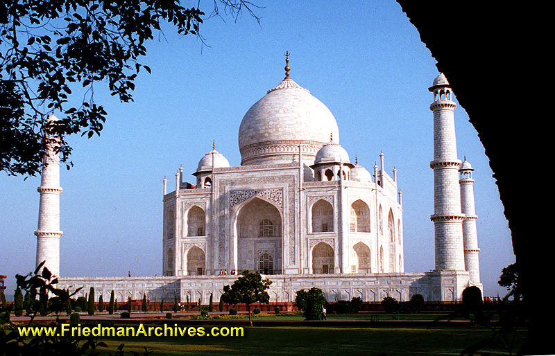 Taj Mahal Postcard
