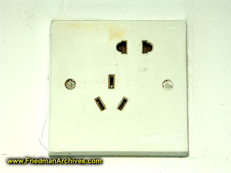 Chinese electrical outlet