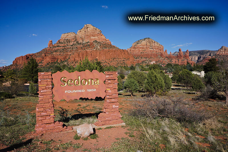 sedona sign,establishing shot,founded 1902,desert,new age,crystals,southwest,Sedona,red rocks,canyon