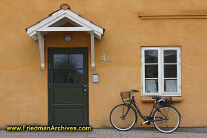 Bicycle and Door