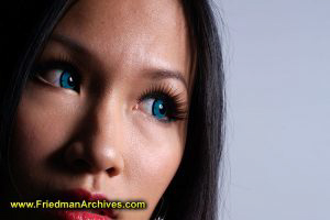 Blue Eyes via Contacts