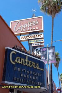 Cantor's Deli - Front Sign
