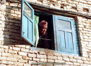 Nepal Images - Face in Window