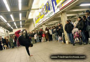Performer in Subway