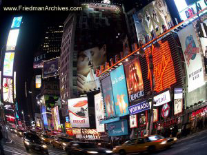 Times Square Fisheye