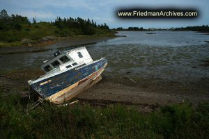 Shipwrecked Boat (Horizontal)