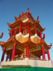 Red Pagoda Building