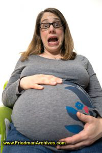 Screaming Pregnant