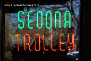 Sedona Sedona Trolly Neon Sign