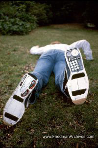 Shoe Phone on Ground