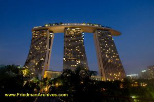 Singapore / The Marina Bay Sands Hotel