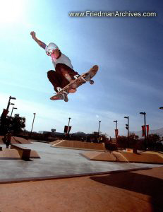 Skateboard Images Flying Skateboarder