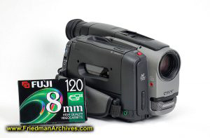 Sony camcorder with 8mm tape