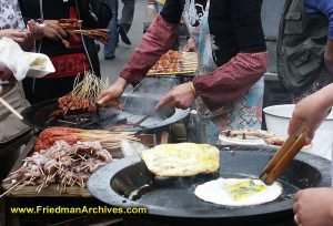 Street Food Vendor Hands