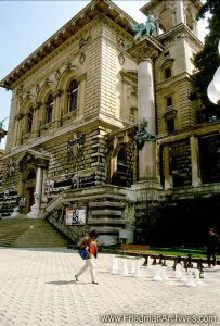 Suisse Building and Chess Board