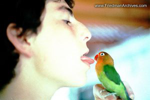 Tongue and Parakeet