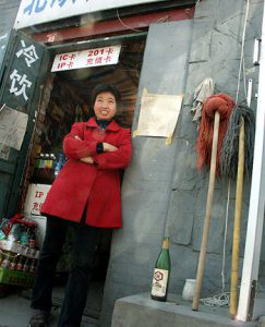 A store owner